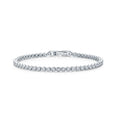 Bezel Tennis Bracelet